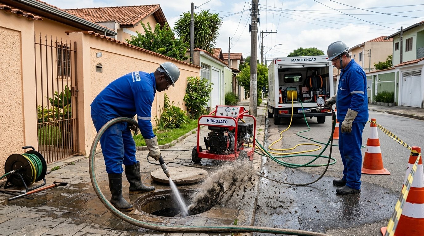 Hidrojateamento Residencial em Maceió‑AL